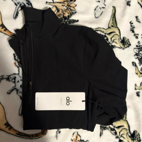 ALO Alosoft 1/2 Zip Rapid Pullover - Picture 7 of 9